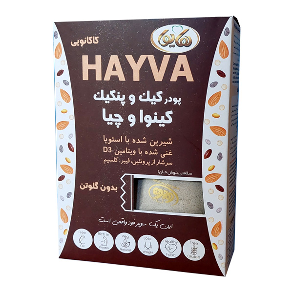 پودر پنکیک کینوا و چیا بدون گلوتن