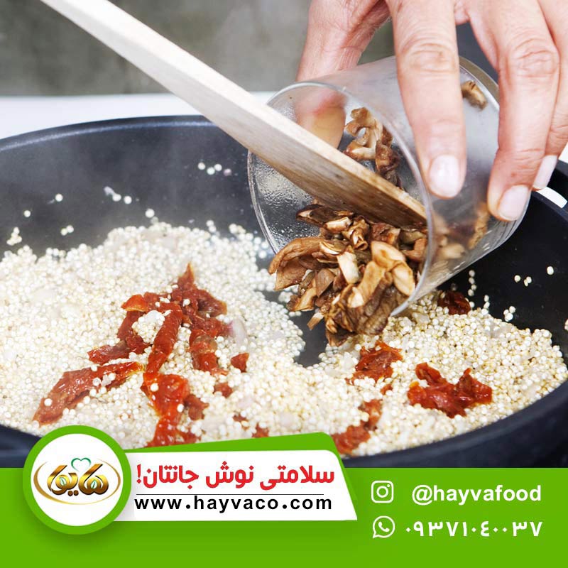 طریقه پخت کینوا