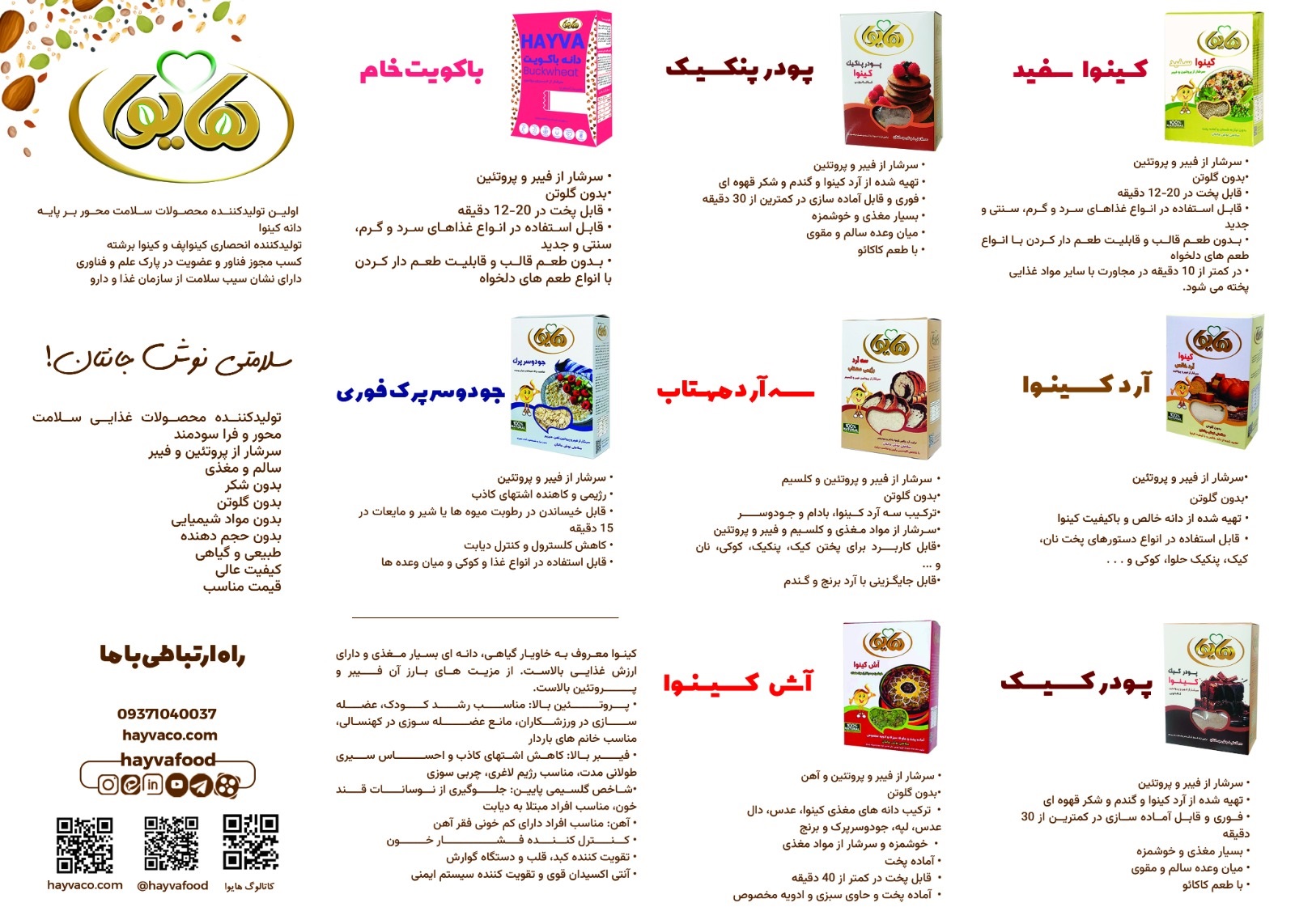 بروشور فارسی هایوا