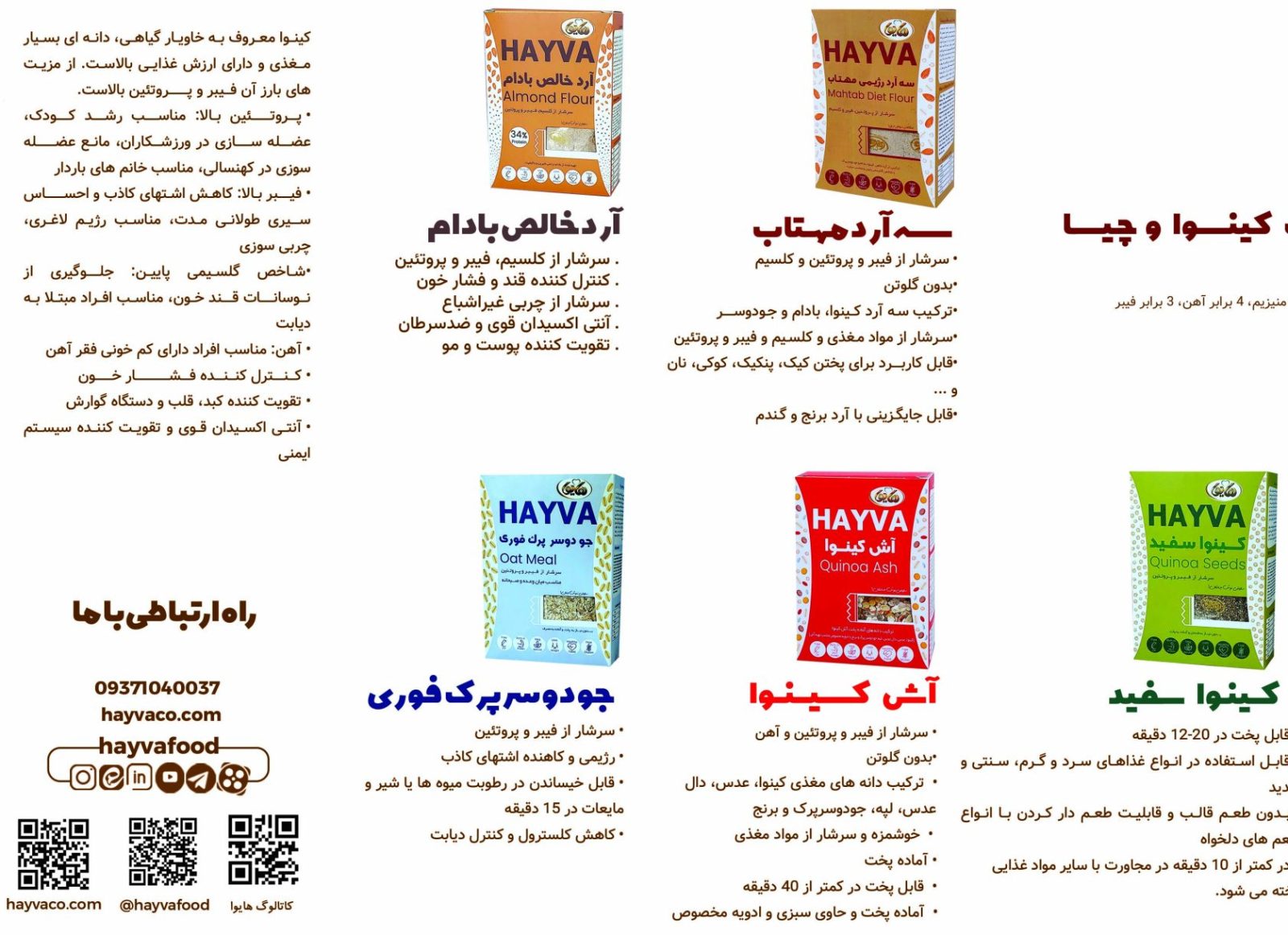 بروشور فارسی حجم کم سایت 1